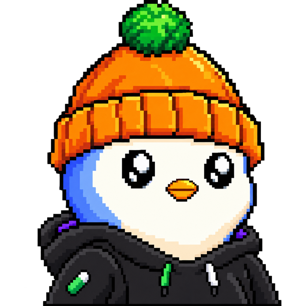 Pixel-art Orangie